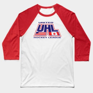 Defunct UHL United Hockey League Baseball T-Shirt